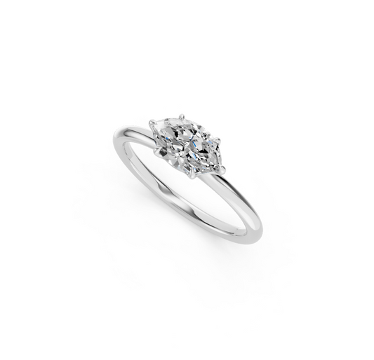 Elegant Marquise Diamond  Ring