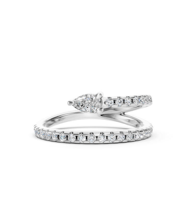 Dual Diamond Split Ring